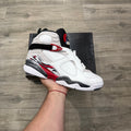Jordan 8 Retro White True Red (2025)