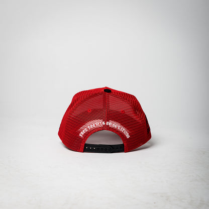 777 Trucket Hat [red/black]