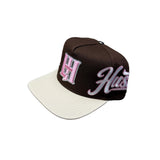 Life Hustlers SnapBack (Brown/Pink)