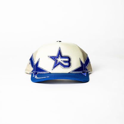 Starblessed Trucker {blue/offwhite}