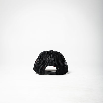 GLAZAGOD hat ( black / red )