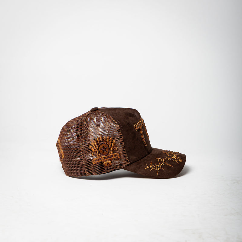 777 Trucket Hat [brown]