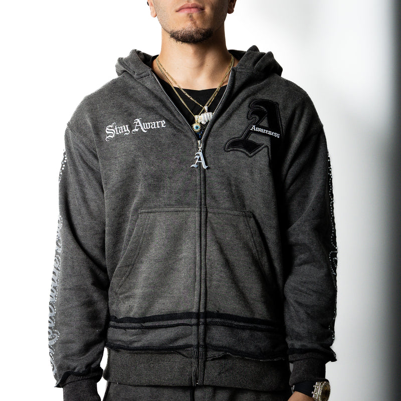 Awareness Set Hoodie + Pants (grey)