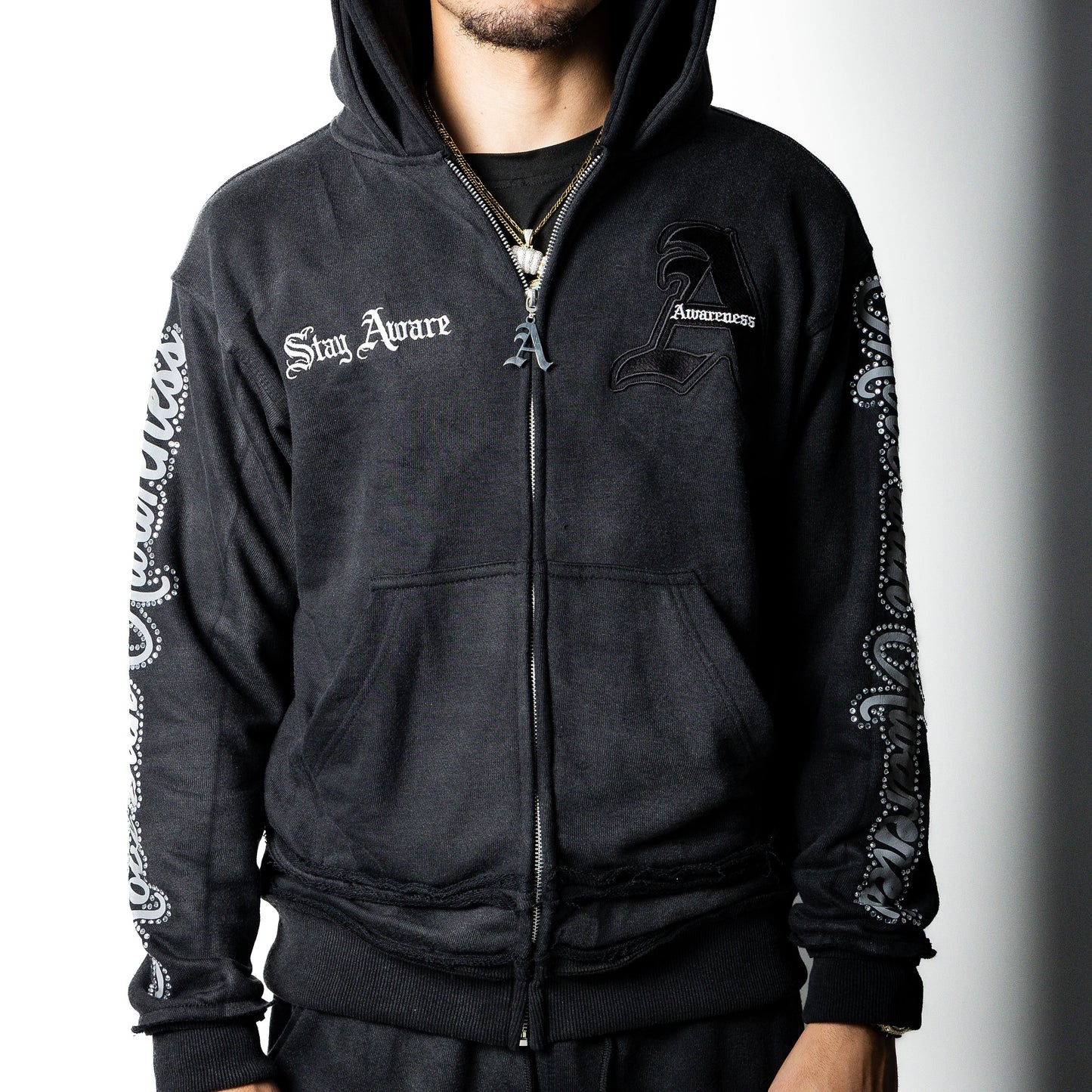 Awareness Set Hoodie + Pants (black)