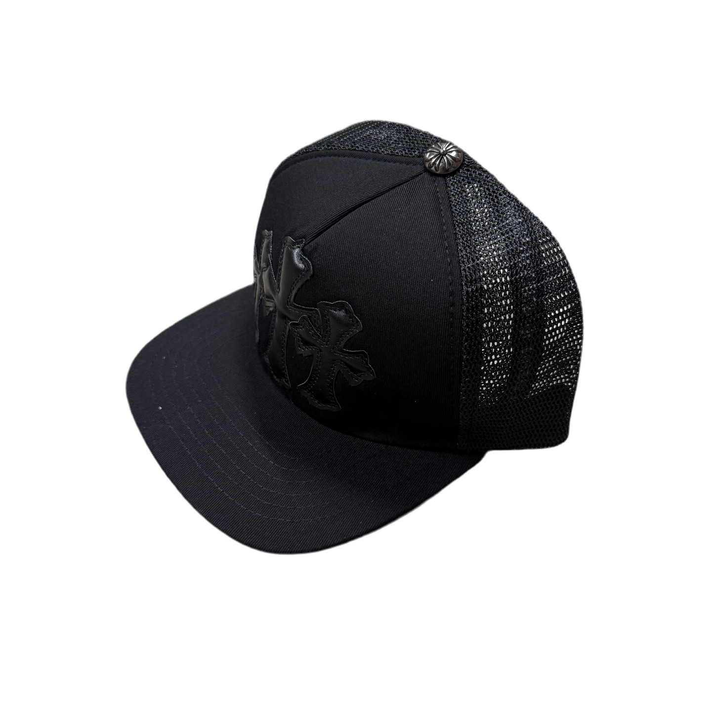 Chrom€ He@rts 3 Crosses Cap [black]