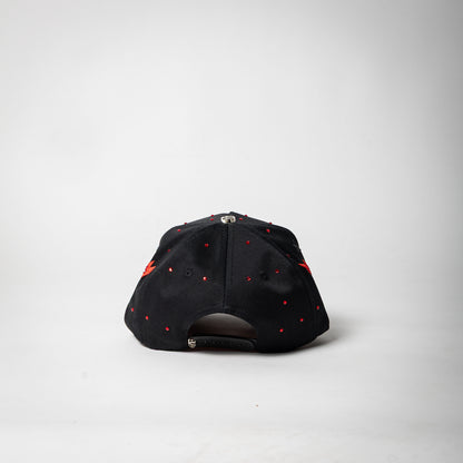 Cap Fans “ B ” ( black/red)
