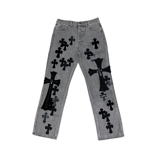 Chrom€ He@rts Jeans [gray/black]