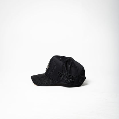 Italiense hat ( black / gold )