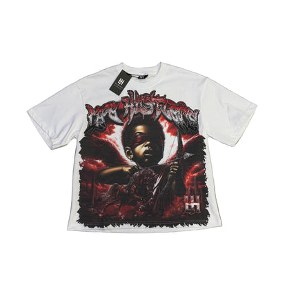 Life Hustlers “Warrior Girl” White/Red