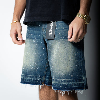 SYNDICATE short Rhinestone ( blue )
