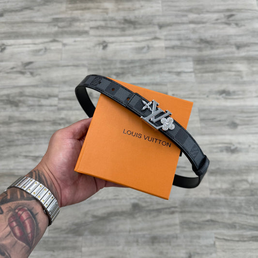 LV Silver Logo Women [damier black]