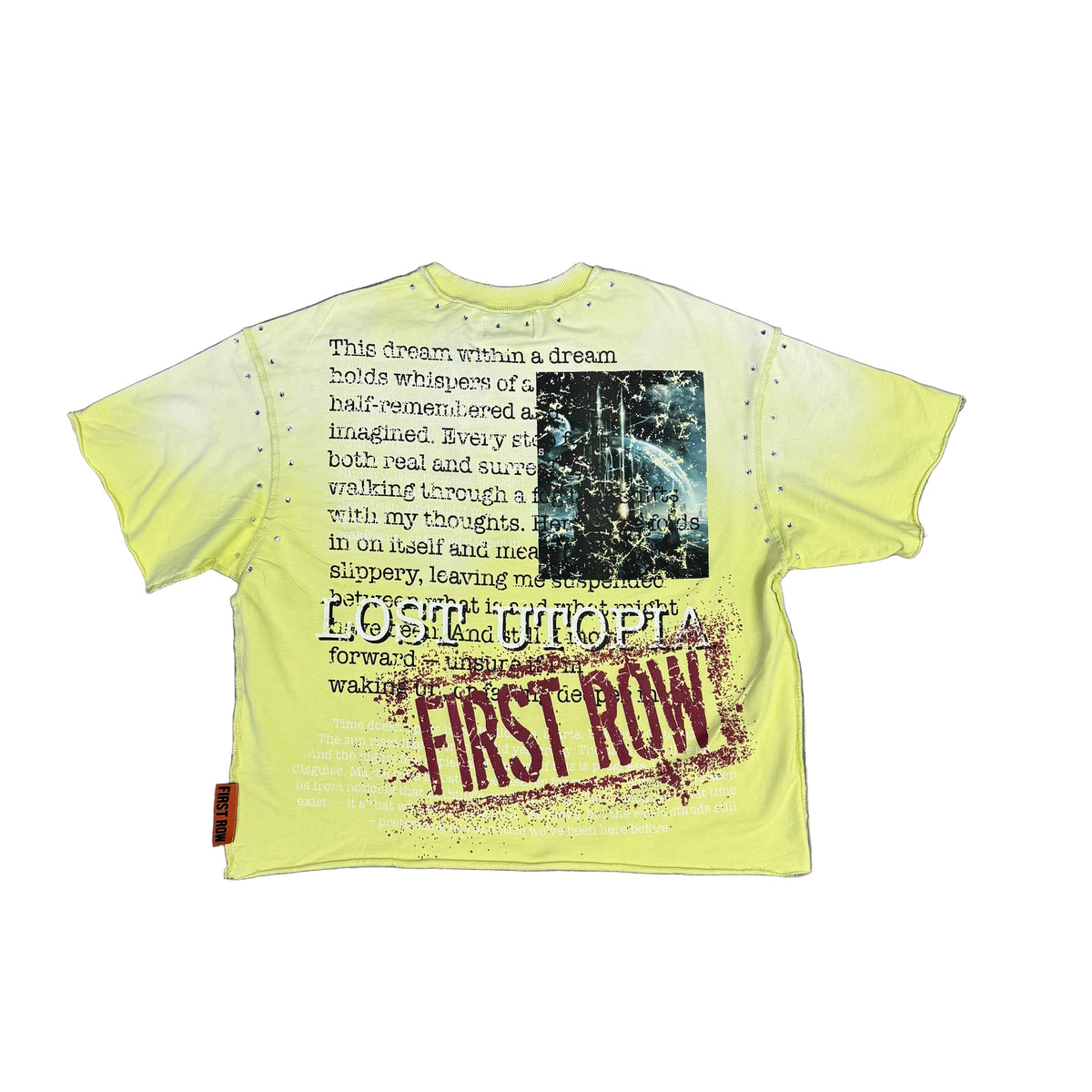 First Row “ Yellow “ Lost Utopia