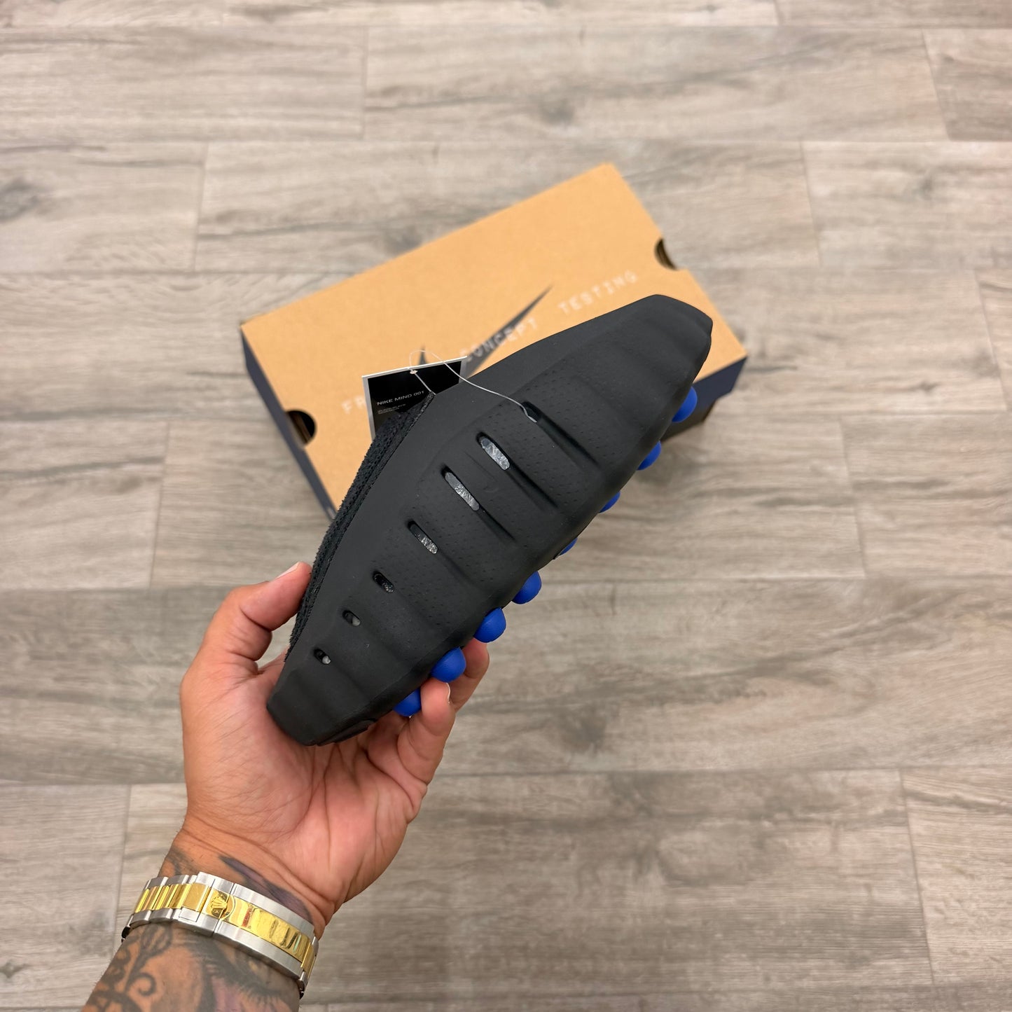Nike Mind 001 Slide “Fragment Black” UA