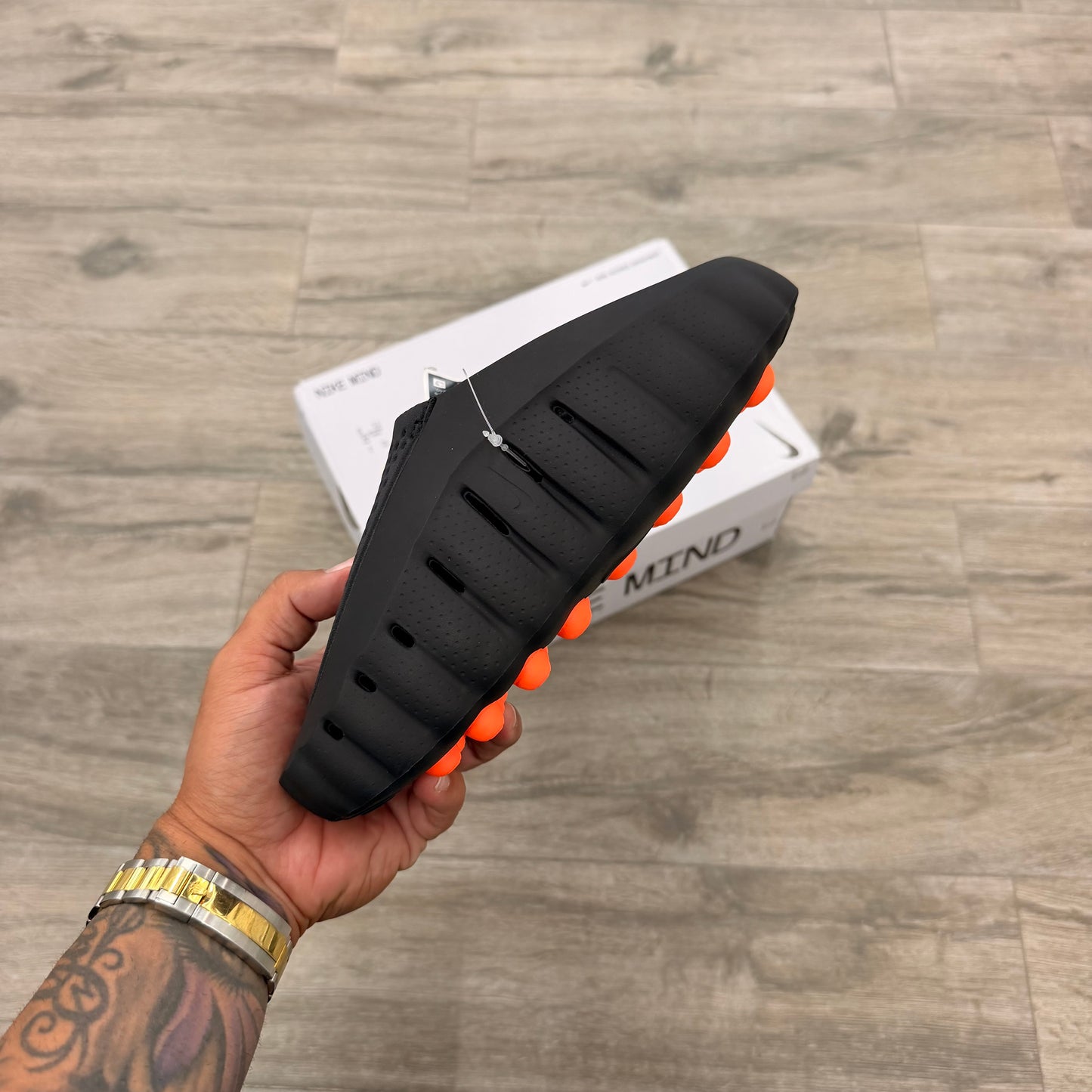 Nike Mind 001 Slide “Black Chrome” UA