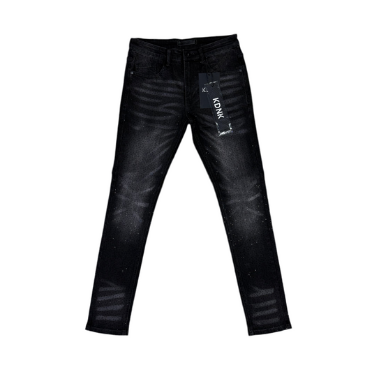 KNDK Rhinestones Jean [black]