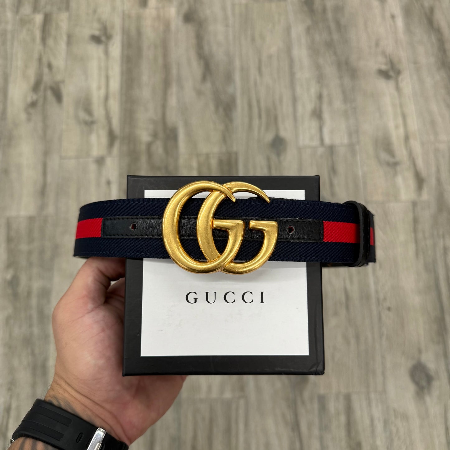 GG Gold Logo [navyblue/red]