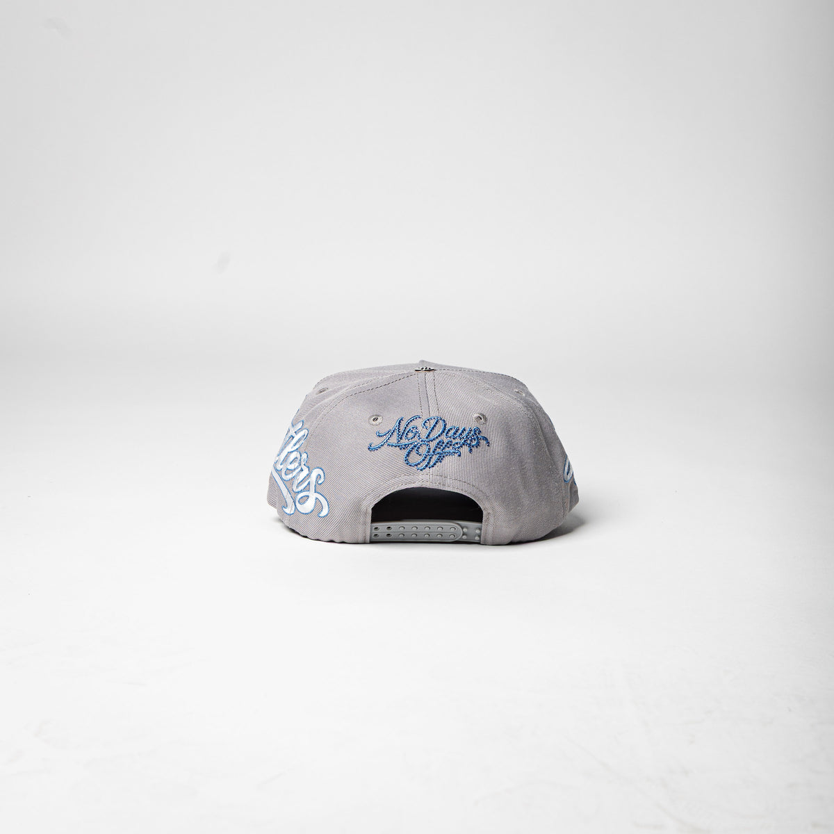 Life Hustlers SnapBack ( Grey / Light Blue )