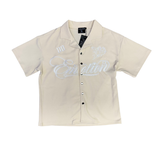 Mixed Emotion Cream Signature Shirt
