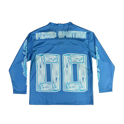Mixed Emotion Blue “Lightning” Jersey