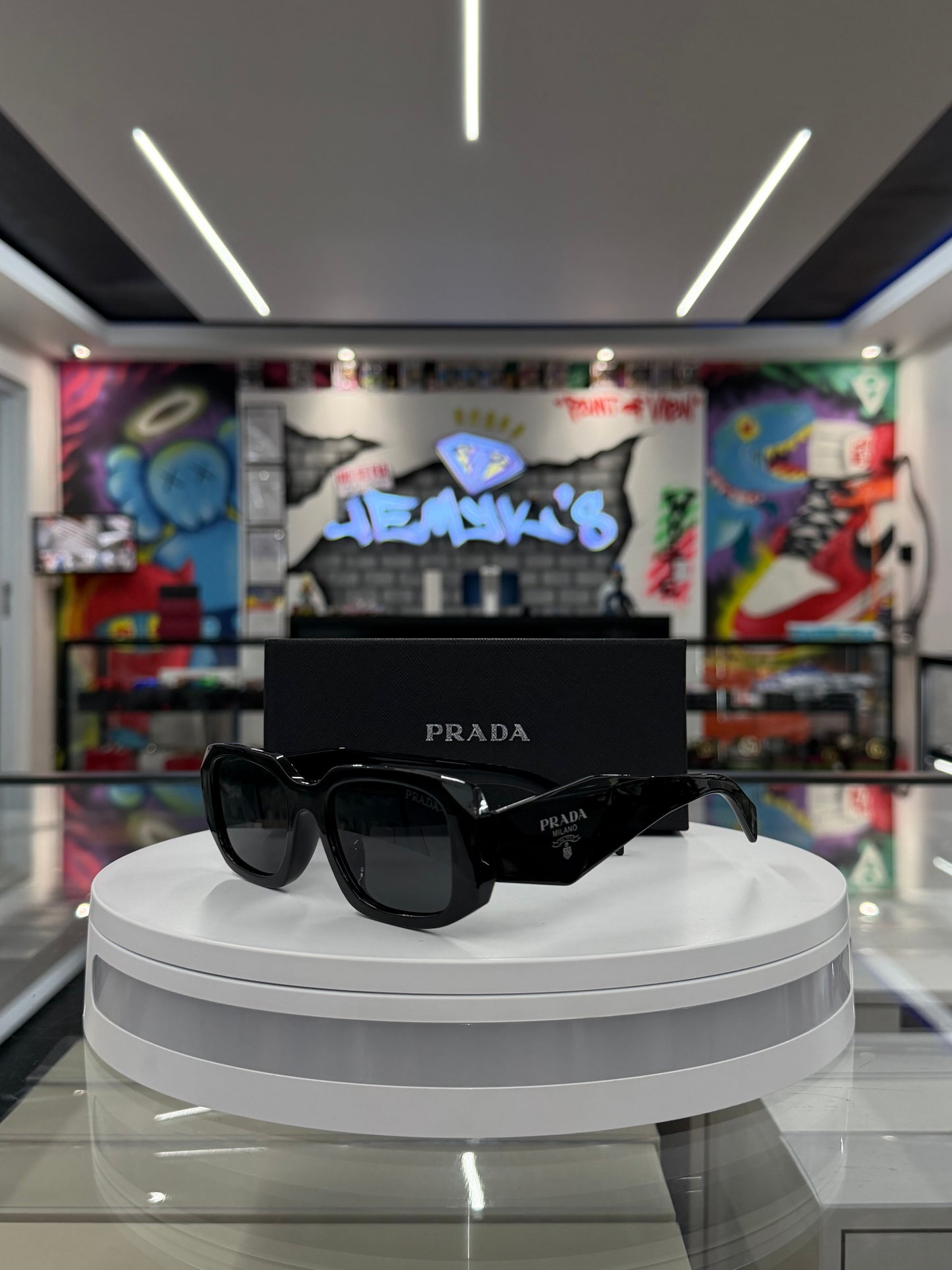 Designer Sunglasses Black [Pr@da]