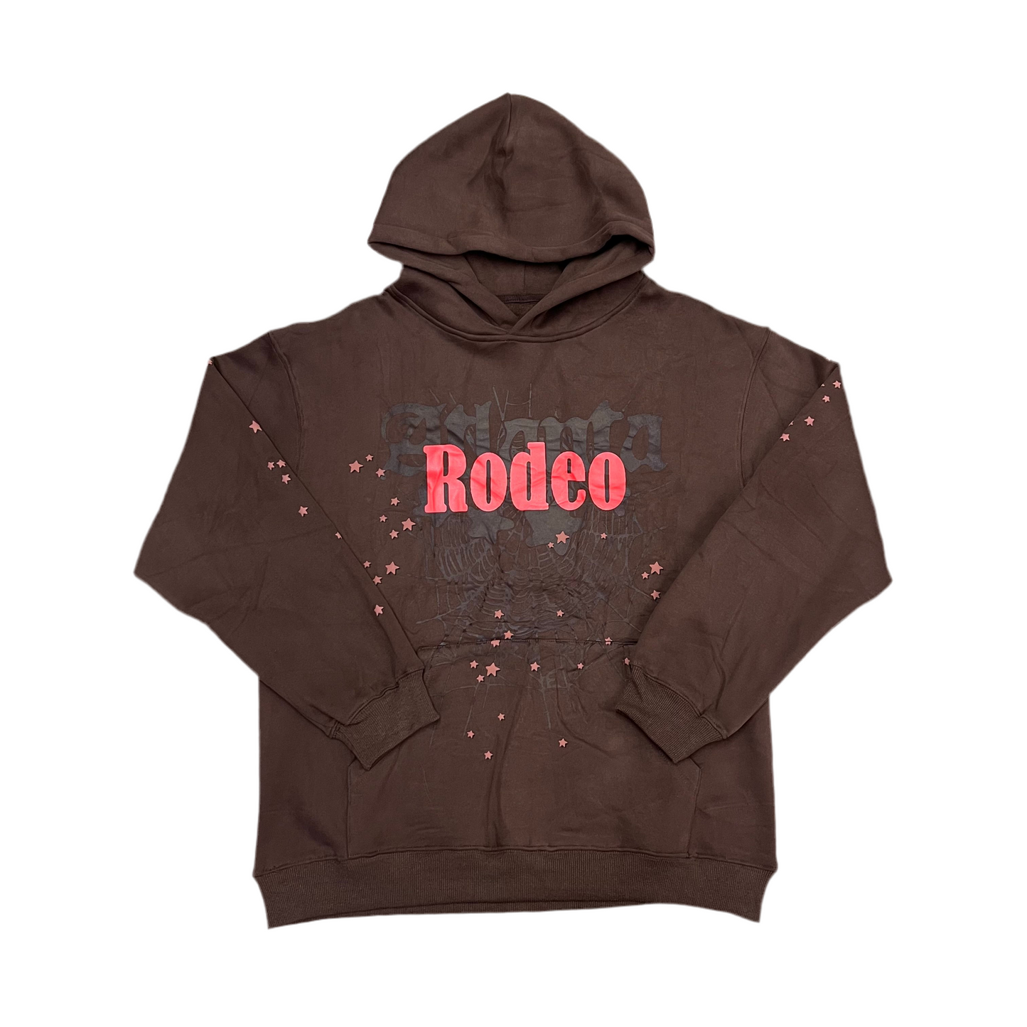 Sp5der x Rodeo Hoodie [brown]