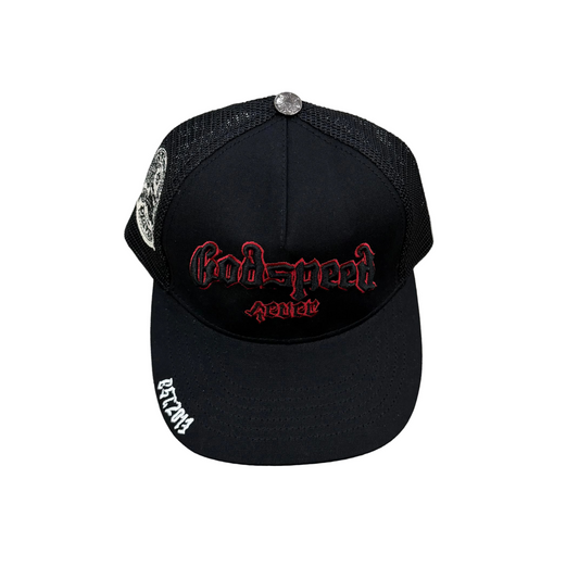 Godspeed Trucket Hat [black/red]