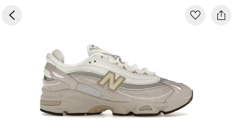 New Balance 1000 Grey Cream