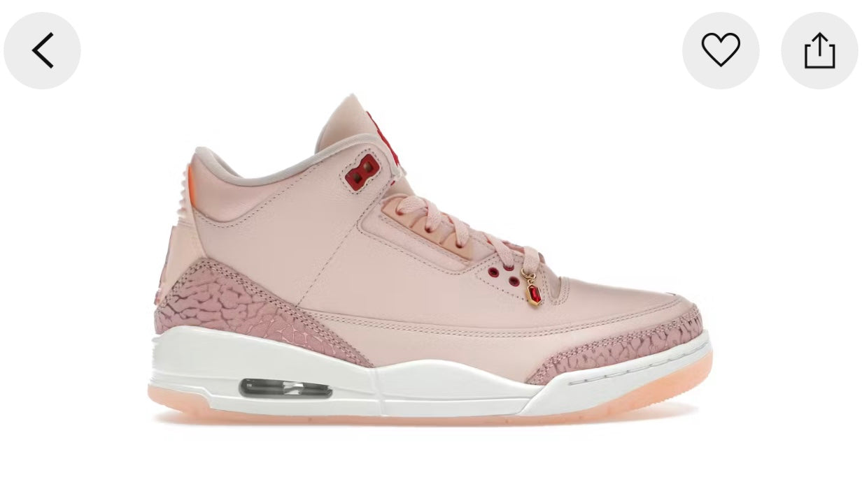 Jordan 3 Retro Valentine’s Day