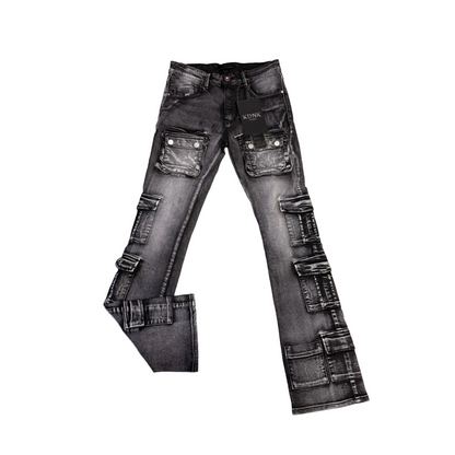 KDNK Multi Cargo Jeans [m.grey]