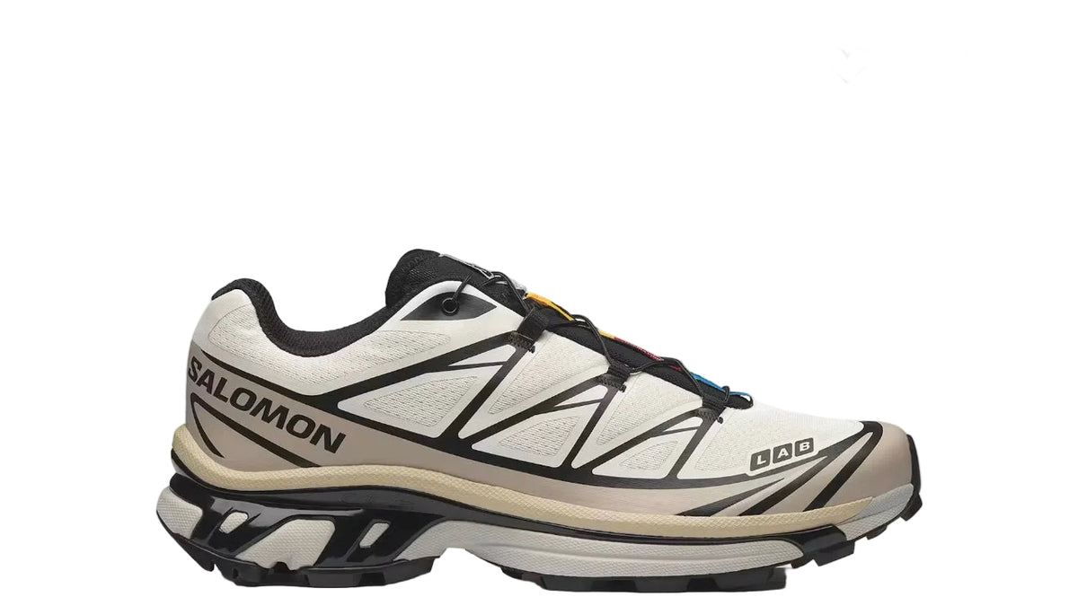 Salomon XT-6 Vanilla Ice Black Silver Cloud