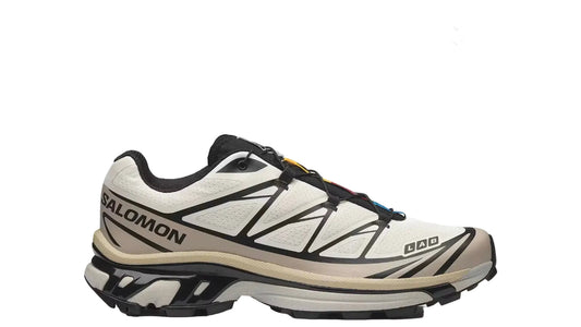 Salomon XT-6 Vanilla Ice Black Silver Cloud