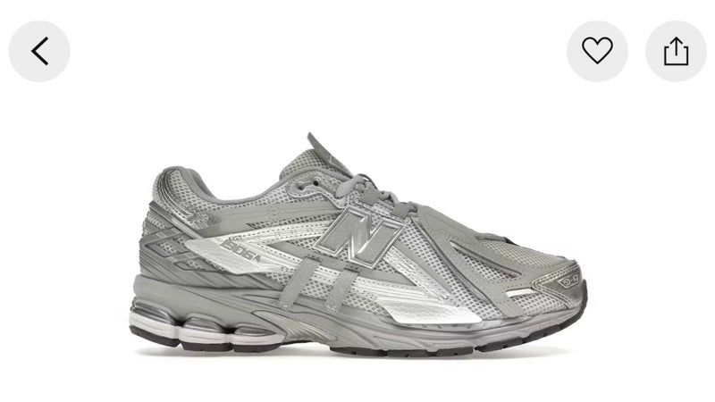 New Balance 1906A Concrete Silver Metallic