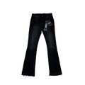 KDNK Jeans Skinny Flare Black 5011