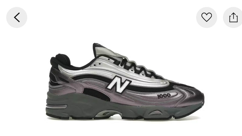 New Balance 1000 Dark Ice Wine
