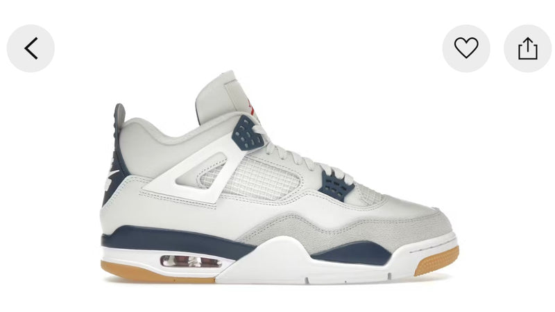 Jordan 4 Retro SB Navy