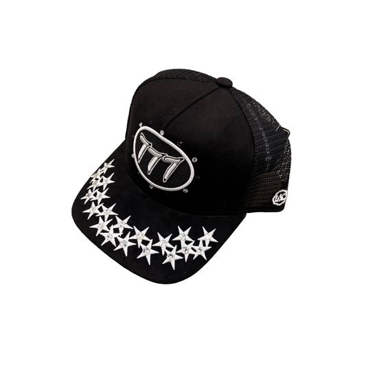 777 Trucket Hat [white/black]