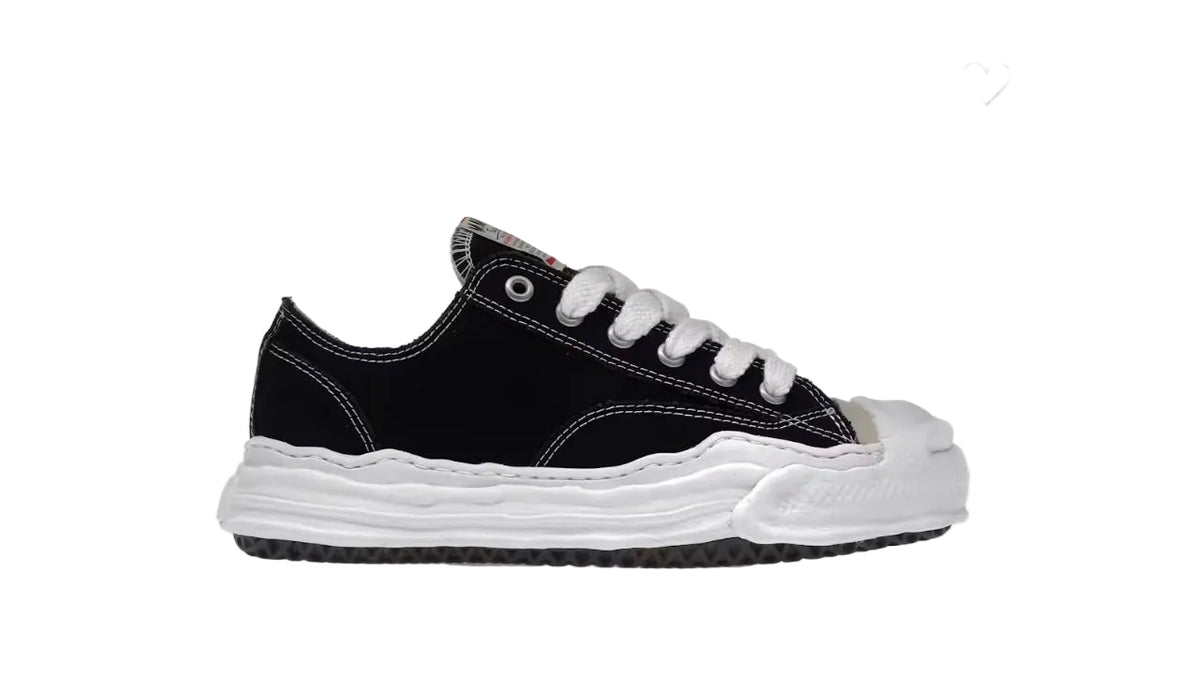 Maison Mihara Yasuhiro Hank Sole Canvas {black}