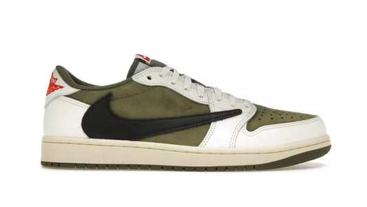 Jordan 1 Retro Low Travis Olive Green