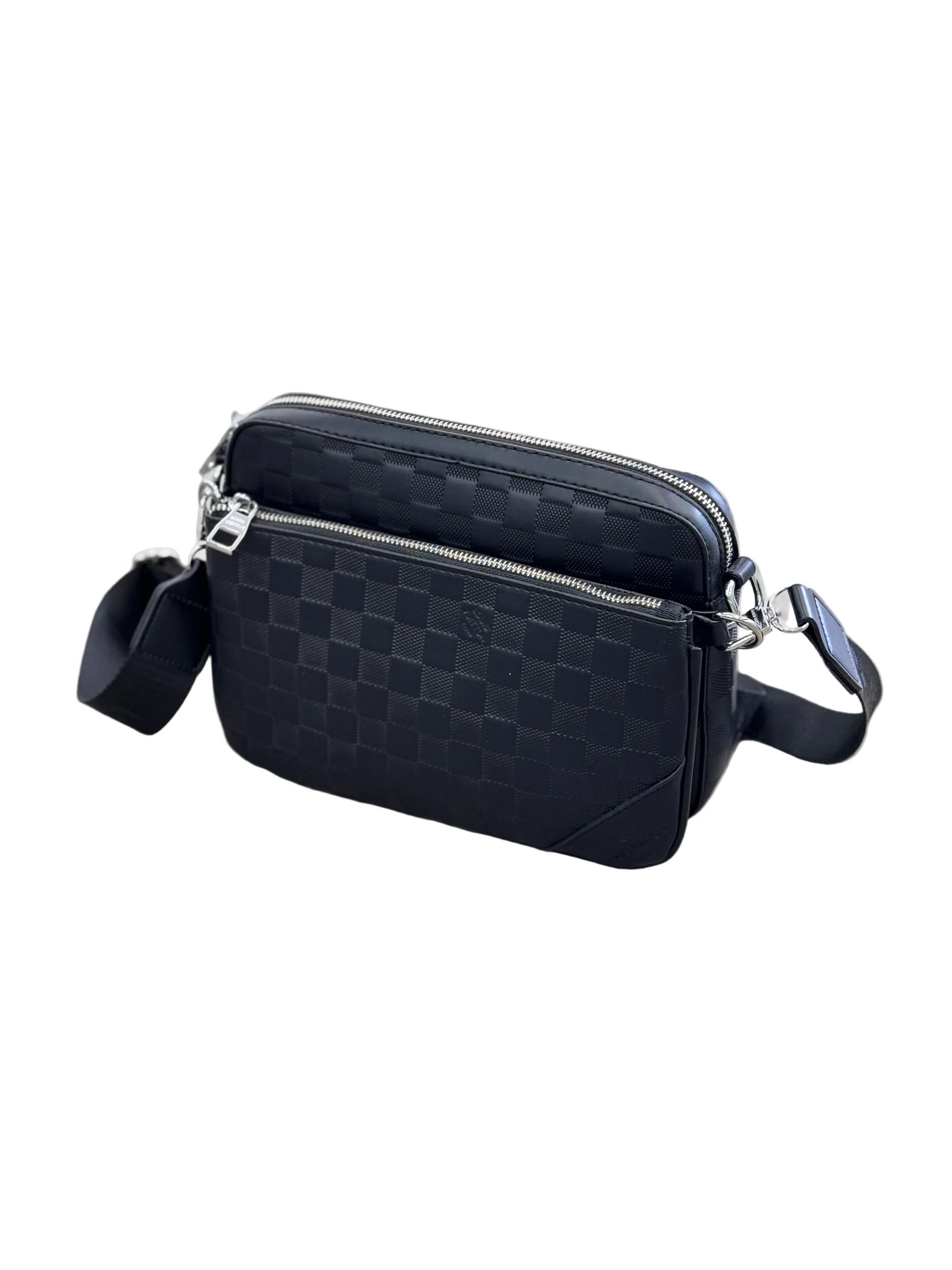 LV Messenger Dúo Bag (Black)
