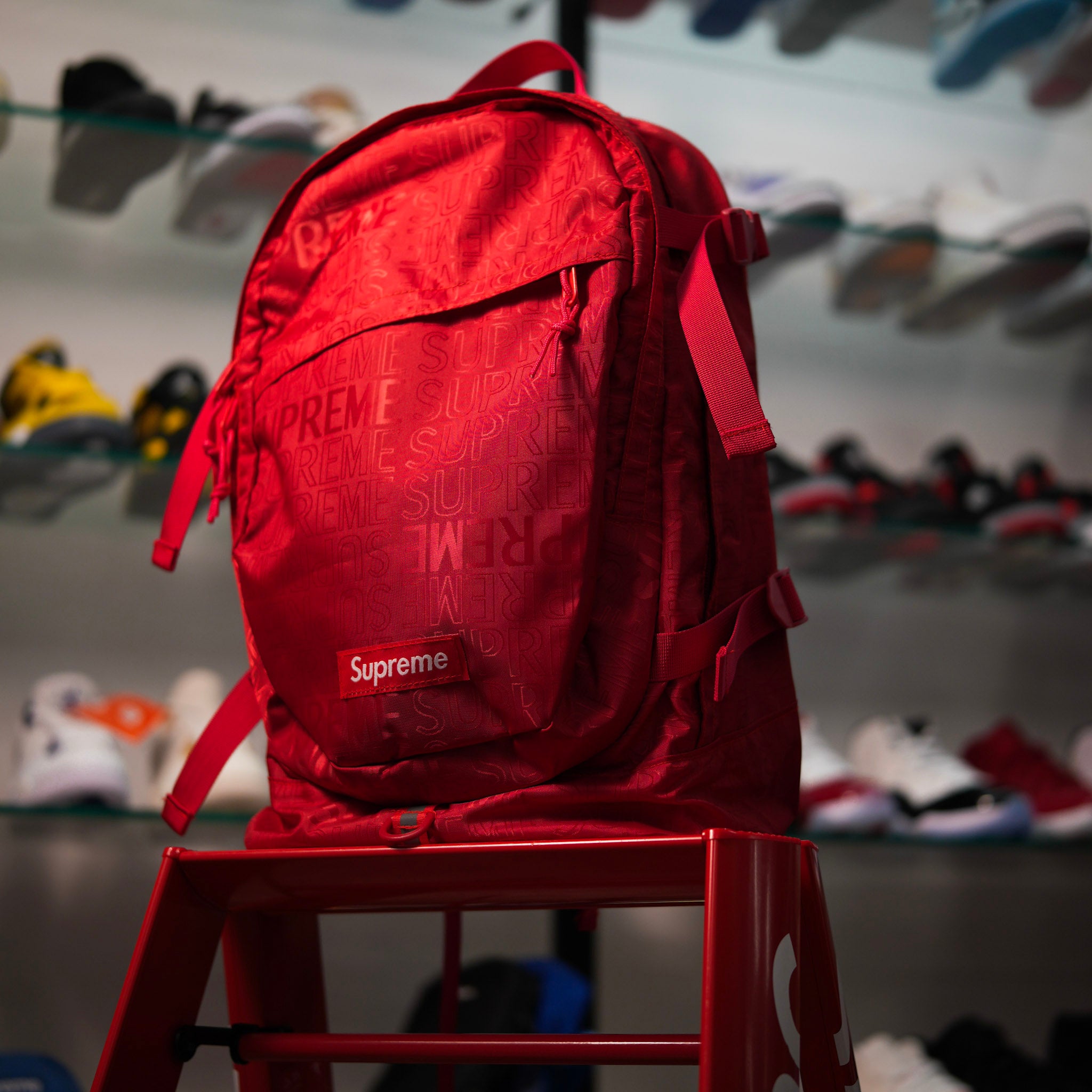 Supreme Backpack SS19 Red – Jemyk's Boutique