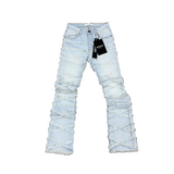KDNK 4998 LT. Blue Skinny Flare
