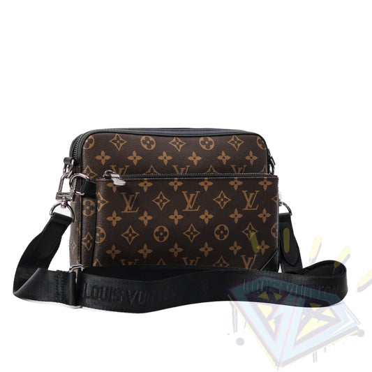 LV Messenger Trio Brown