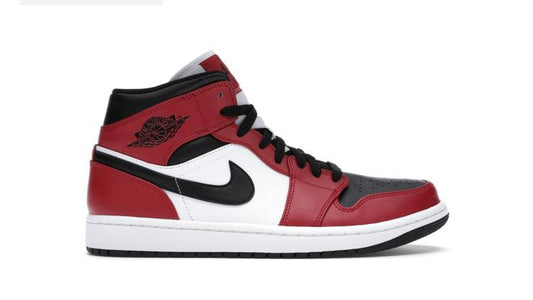 Jordan 1 Retro Mid Chicago Toe