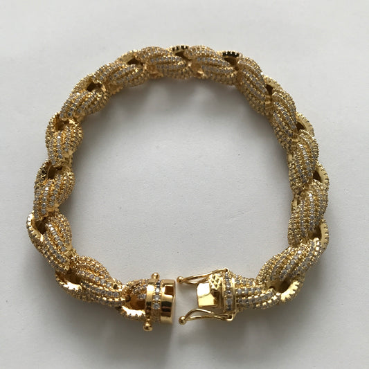 Rope Bracelet Full Diamond