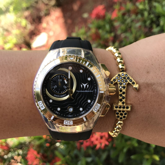 Technomarine Cruise One Black & Gold