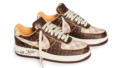 AF1 LV Monogram Brown Damier Azur