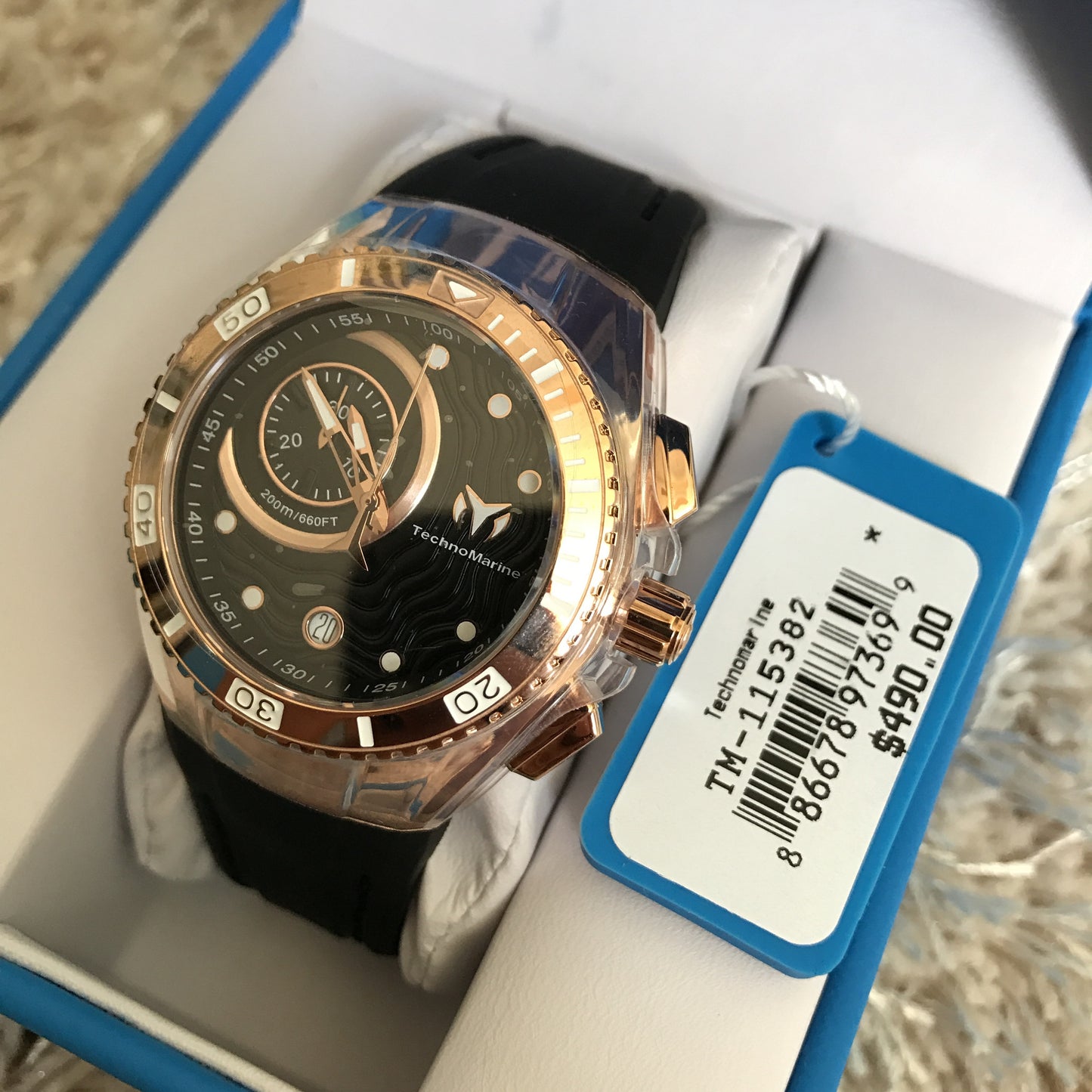 Technomarine CruiseOne RoseGold & Black