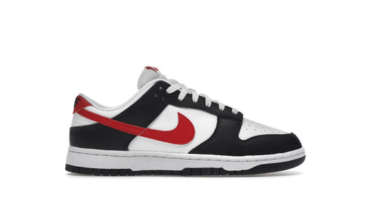 Nike Dunk Low Red Swoosh Panda