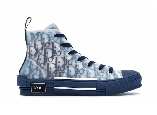 Dior B23 High Top Blue Oblique