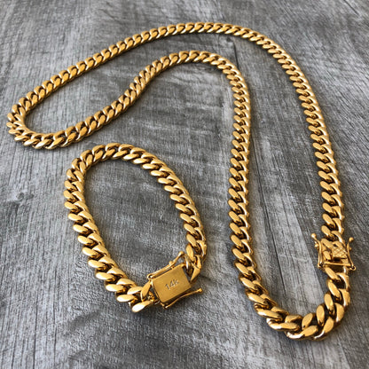 Set Miami Cuban 12mm